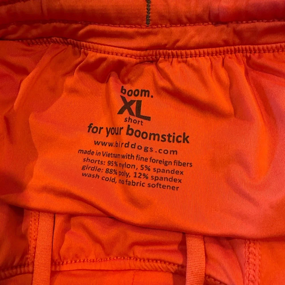 Birddogs Boom XL Shorts in grey/orange - Picture 3 of 3